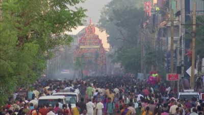 Celebrating Margazhi Ashtami Chariot Festival: Meenakshi Amman Temple, Madurai