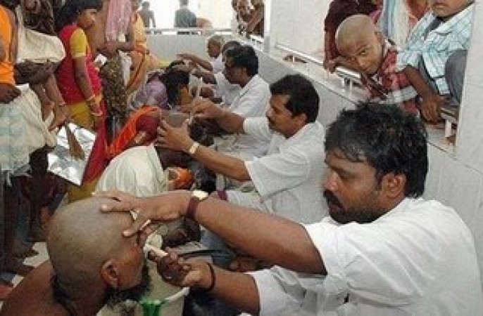 Spreading Joy through Hair Donation at Tirupati Balaji