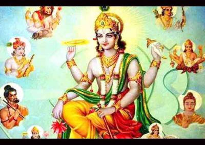 3 gurus of Vishnu Avatar, an incarnation even fought with his Guru
