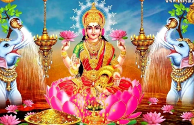 देवी लक्ष्मी: हिंदू पौराणिक कथाओं में समृद्धि और प्रचुरता का अवतार
.