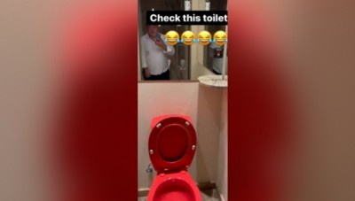 Watch, Toilet turns into a Wine Bar, Shocking experiment by a person, Video went viral