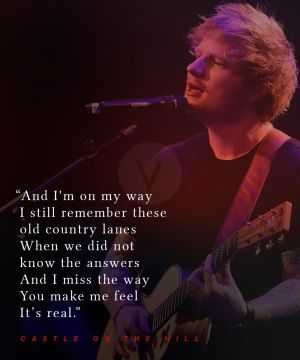 Ed Sheeran’s Songs Lyrics gives a magical touch