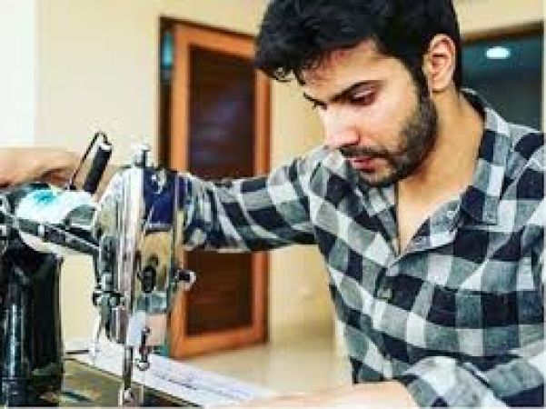 Varun Dhawan gets shaved by a local barber