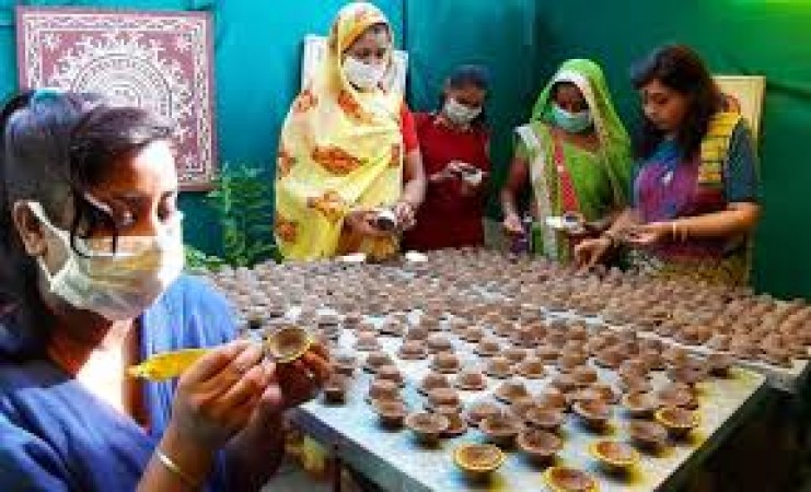 Local cow dung products making a splash this Diwali