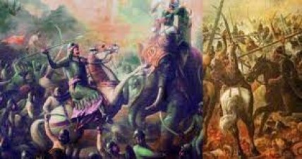 Muslim ruler defeated the Mughals in the war