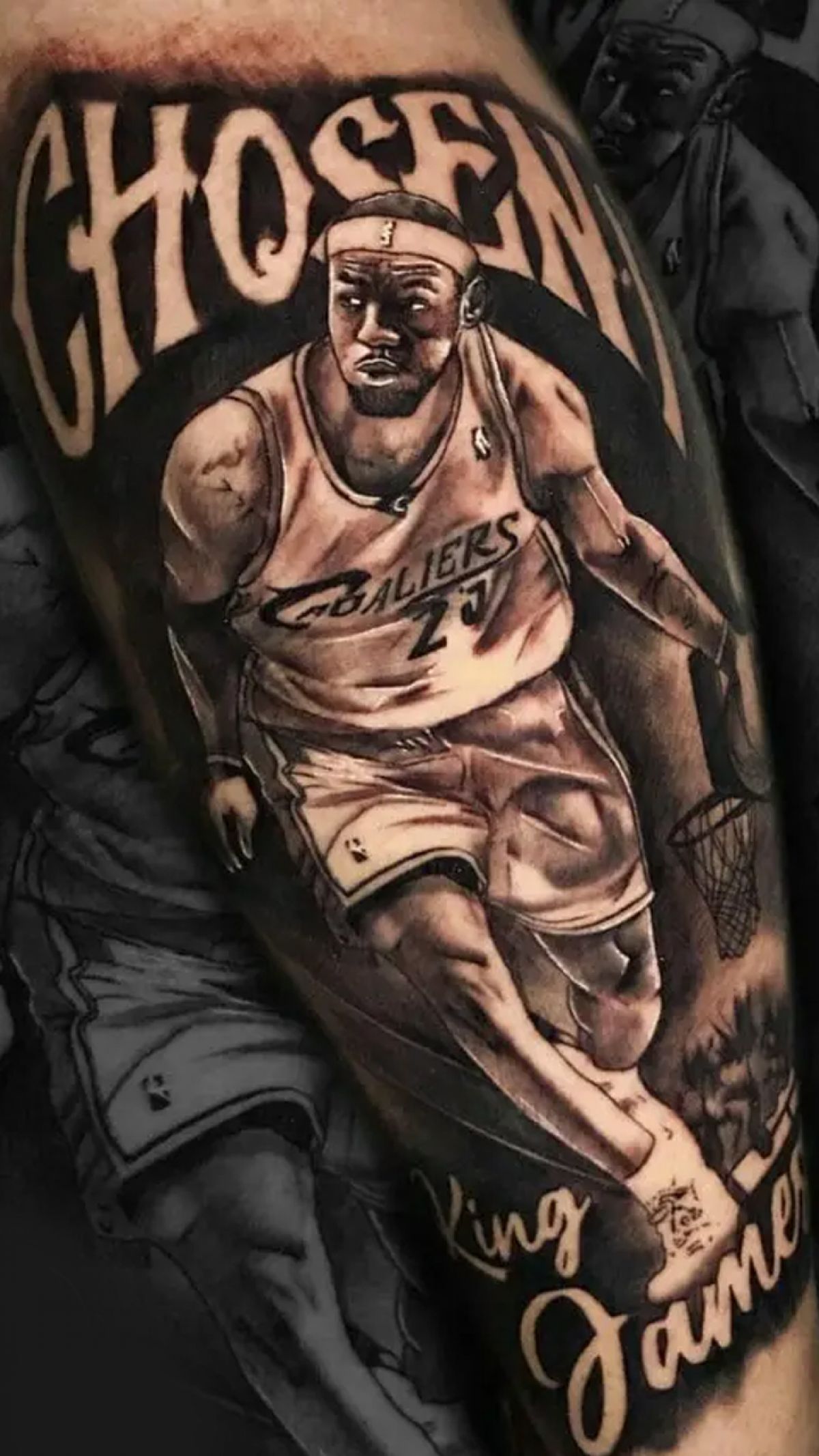 Mr Ink Tattoo & Barber Lounge - Steven Perry Tattoos - Tattoo by Steven,  Lebron James portrait | Facebook