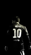 If you're a Lionel Messi's fan, you'll love these dark theme wallpaper of him