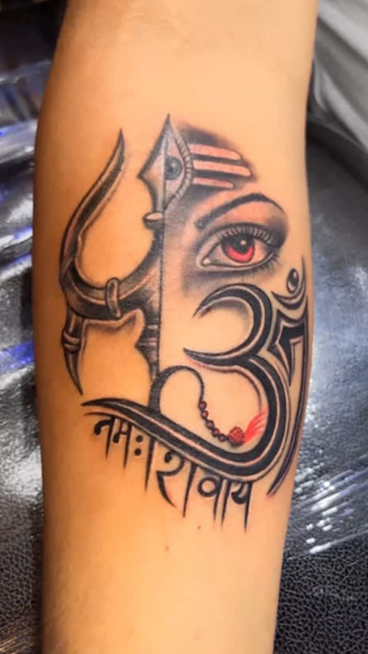 Om Namah Shivay the trident My tattoo | nassgoot13 | Flickr
