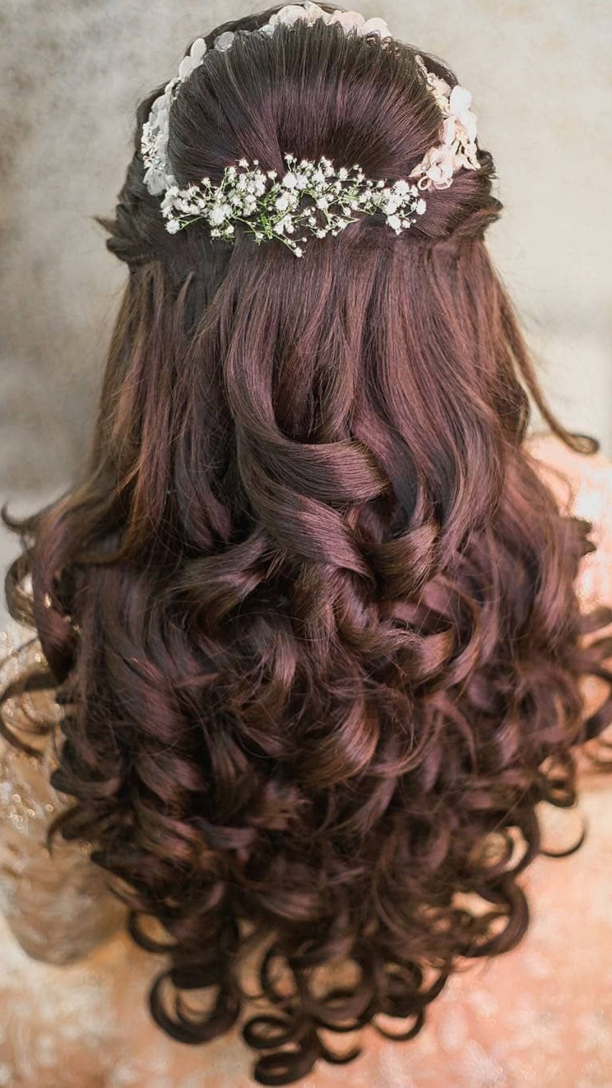 Non Floral Hairstyle Ideas For Wedding Reception – ShaadiWish
