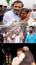 Prominent Bharat Jodo Yatra moments to remember: From sprint challenge to carrying kids on shoulders