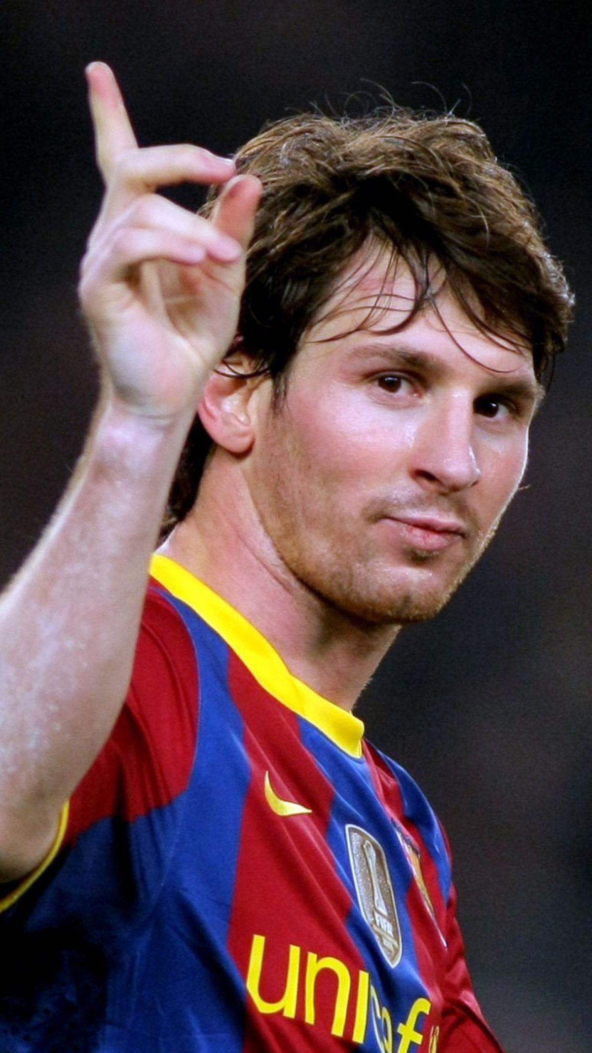 All change! The different styles of Barcelona legend Lionel Messi - in  pictures