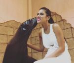Nia sharma  is a on a vacation and not with someone but alone!