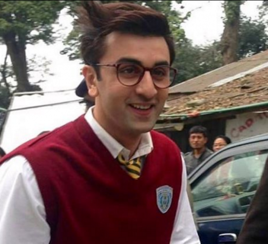 Ranbir Kapoor in school boy avatar