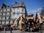 Gigantic spider presented by Les Machines de L'Ile in France