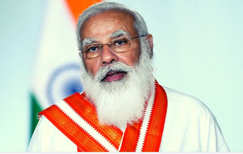 PM Modi appeals to saints to keep Kumbh symbolic in this pandemic time