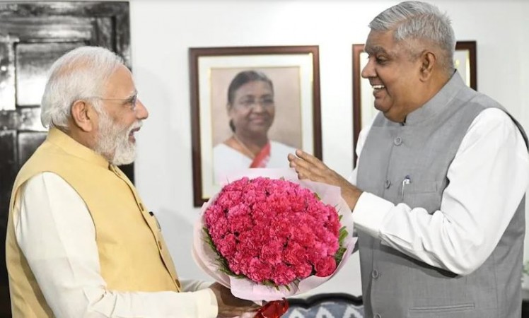 Farmer's son became 14th Vice-President, from PM to President congratulates