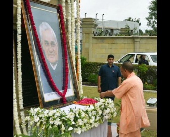 CM Yogi pays tribute to Atal Bihari Vajpayee on his death anniversary