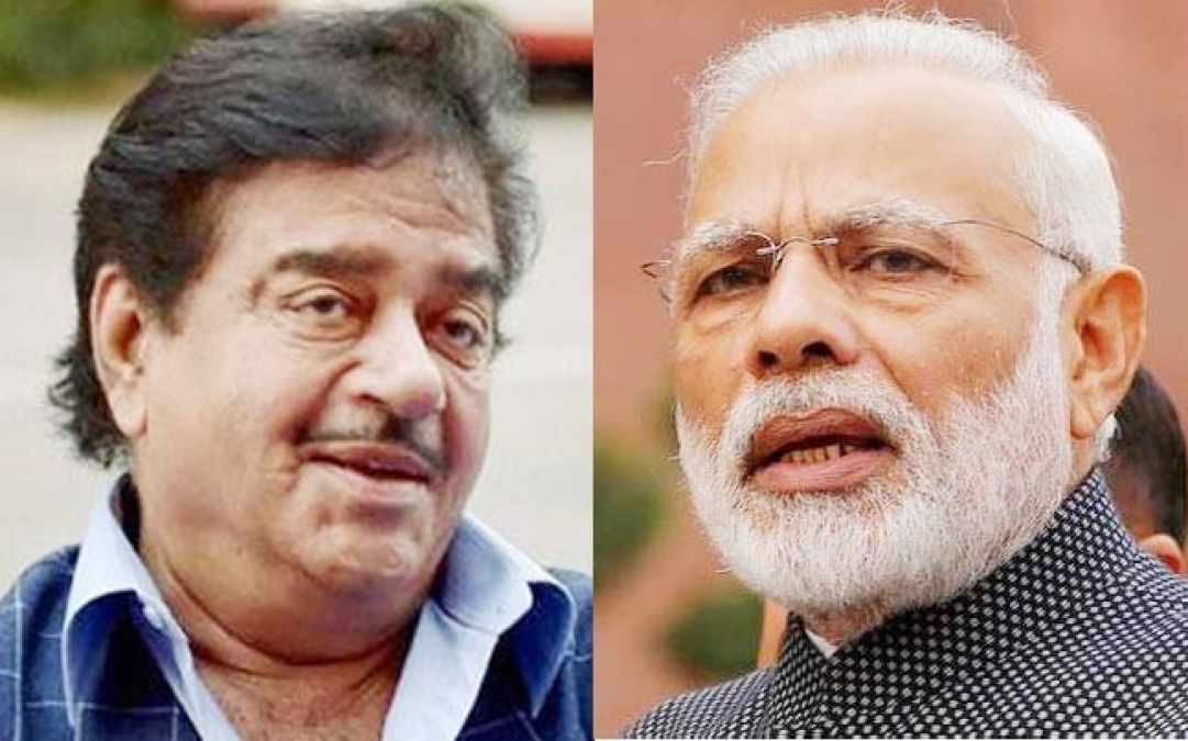 Shatrughan's tone for PM Modi changes yet again!
