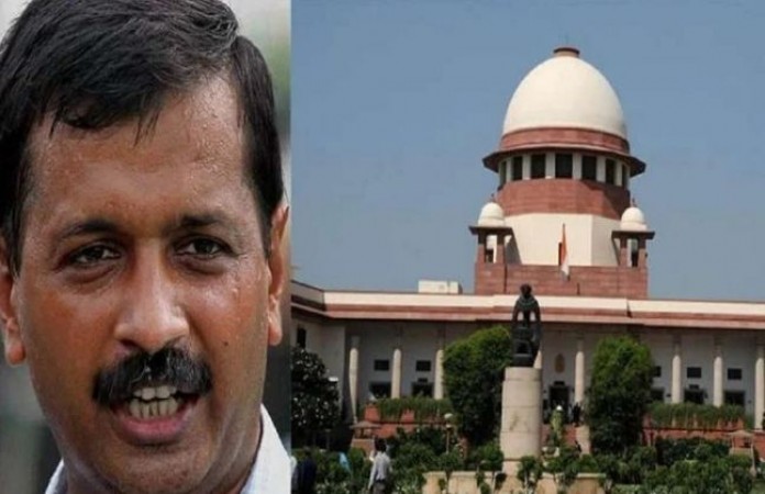 The Supreme Court opened the poll of Kejriwal government by showing the newspaper