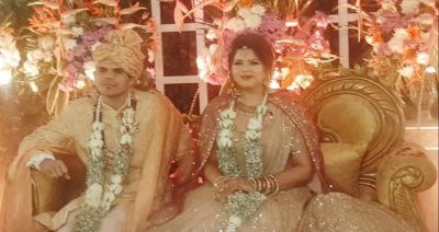 Congress leader Pankhuri and SP leader Anil Yadav married