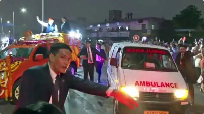 'Ambulance is BJP's star campaigner...', why did Congress say this?