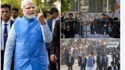 'प्रधानमंत्री ने ढाई घंटे रोड शो किया, चुनाव आयोग को कुछ सुनाई-दिखाई नहीं देता', कांग्रेस का आरोप