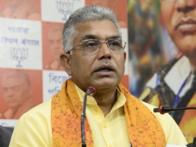 BJP state president Dilip Ghosh threatens TMC workers
