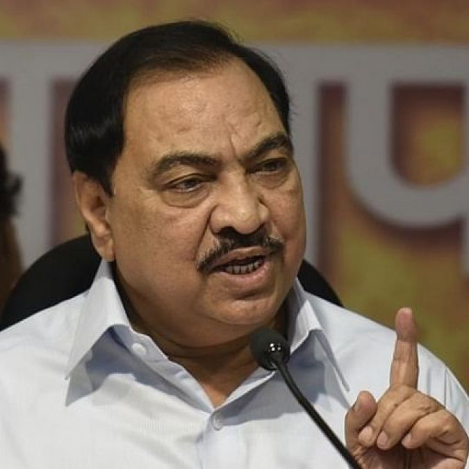 Khadse, an angry leader on BJP says, 'If the party continues to ignore...'