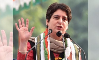 Priyanka Vadra's claim turned out to be false, people said - Congress's rule is 'spreading hatred by lying'.