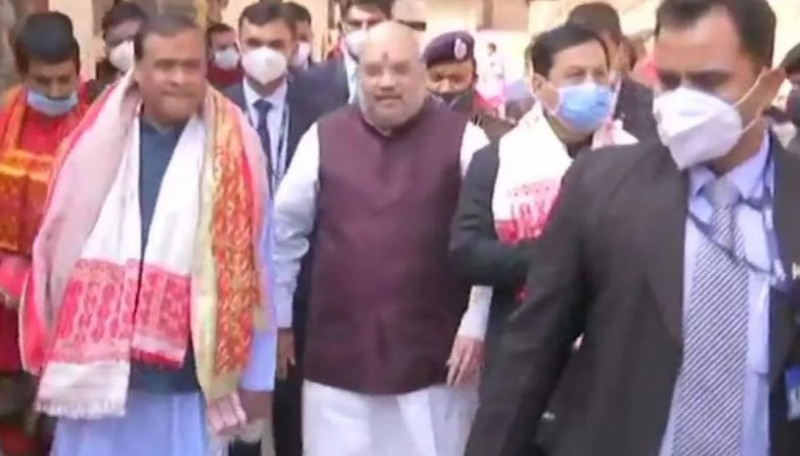 Amit Shah to visit at famous Kamakhya temple today