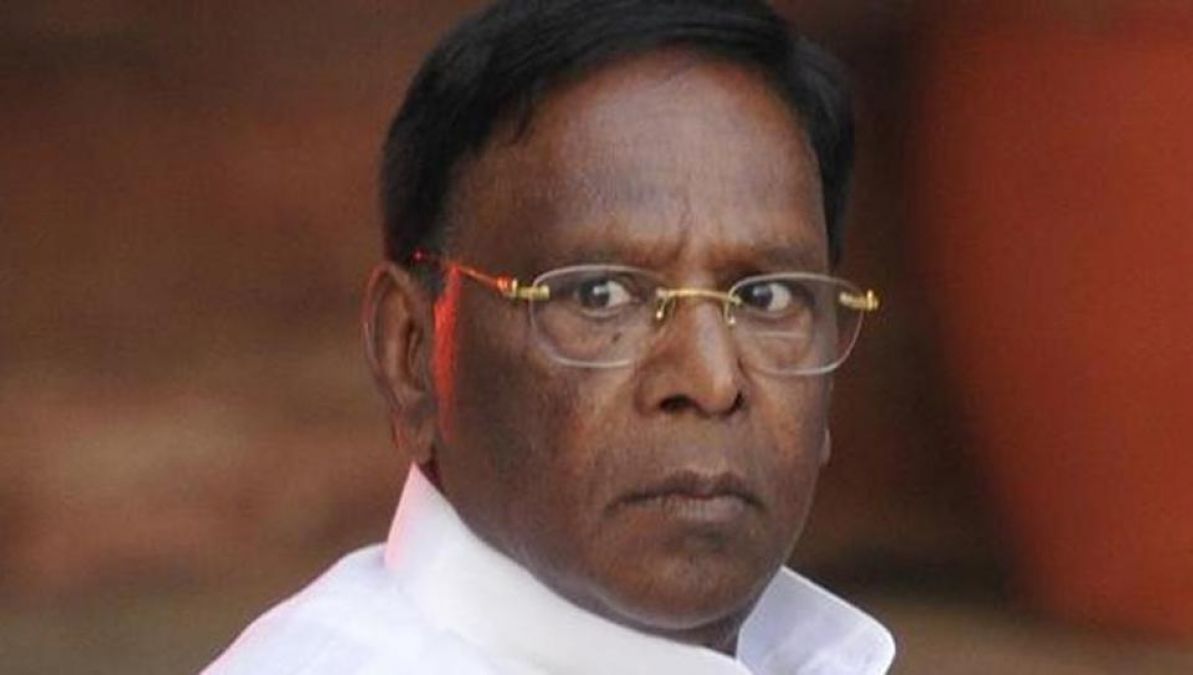 Puducherry: CM Narayanasamy complains about this problem to the President