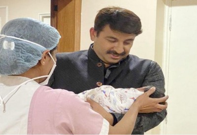 BJP MP Manoj Tiwari becomes father for second time