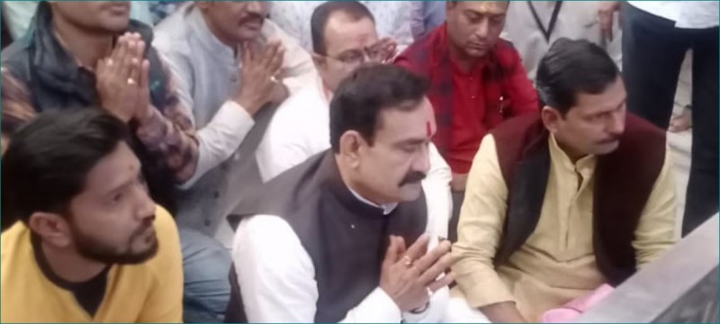 Minister Narottam Mishra visits Ujjain for two-days tour