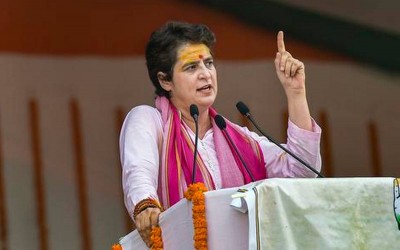 Priyanka Gandhi attacks BJP, said- 'Modi govt is of 2 industrialists...'