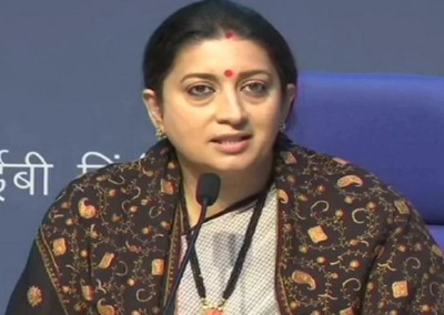Smriti Irani targets Rahul Gandhi over walkout from Budget discussion