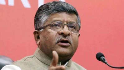 Ravi Shankar Prasad came in support of Kapil Mishra, says 'Can't compare with Tahir Hussain'