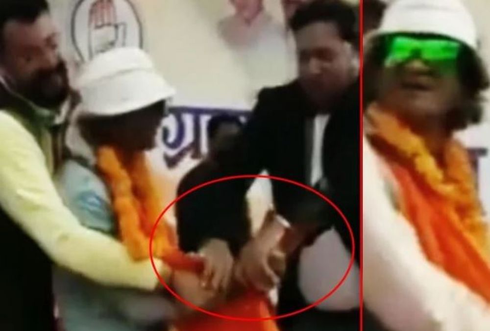 Know who is the man who reached Harish Rawat's public meeting with a knife?