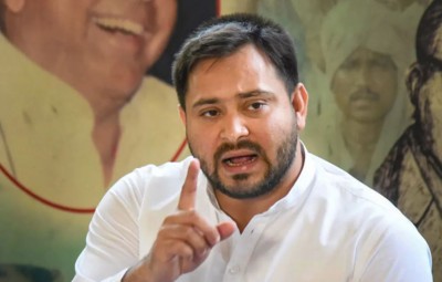 'When there was no loudspeaker, were there no God?', asked Tejashwi Yadav
