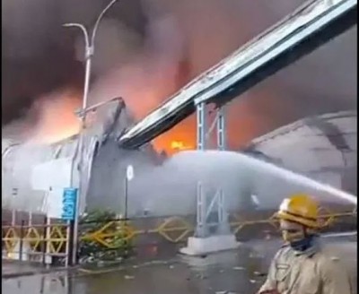 Massive fire broke out at Paint Factory in Goa, 200 people flee their homes in fear