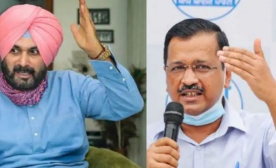 Kejriwal changes colour sharper than chameleon,' Sidhu's scathing attack on AAP