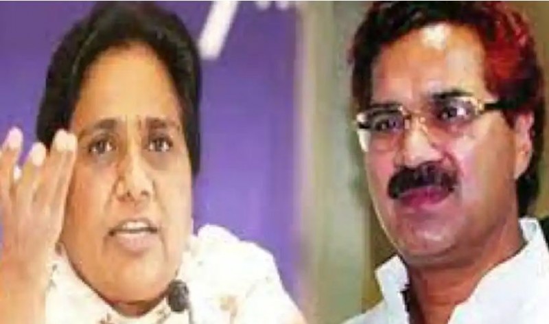 यूपी चुनाव से पहले मायावती को एक और झटका, बसपा सरकार में मंत्री रहे रामवीर उपाध्याय का इस्तीफा