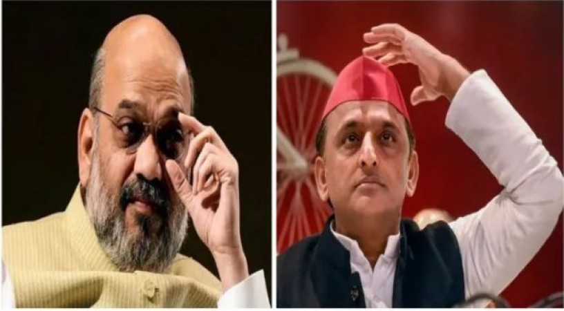 Amit Shah's scathing attack on SP president in Mathura