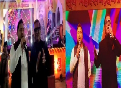 Tejashwi sang 'Badi Mushkil Hai, Khoya Mera Dil Hai,' in a packed gathering, VIDEO went viral
