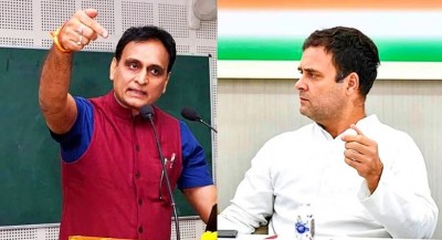 राहुल गाँधी पर राकेश सिन्हा का निशाना, बोले- 'अपने नाम से गांधी हटाकर नेहरू लगा लें राहुल...'