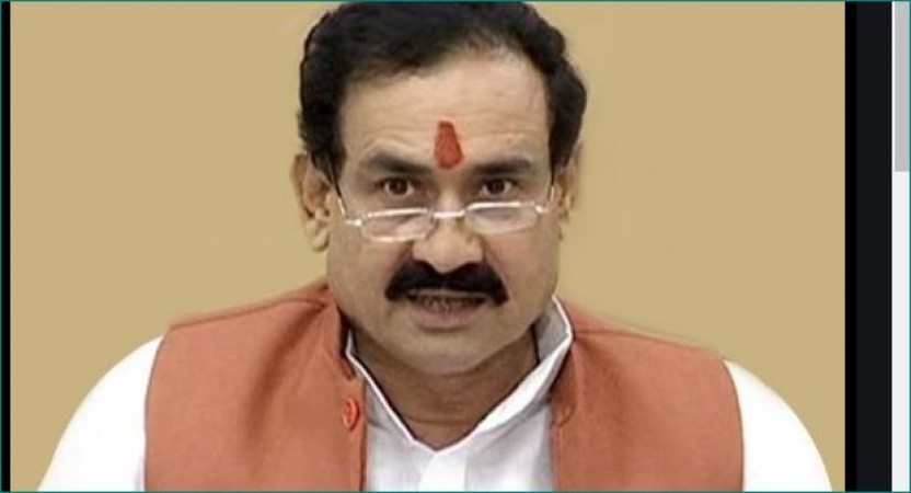 IAF helicopter airlifts MP Home Minister Narottam Mishra from flood-hit village in Datia