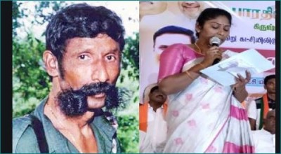 Notorious Chandan smuggler's daughter appointed as BJP vice-president of Tamil Nadu State Youth Unit