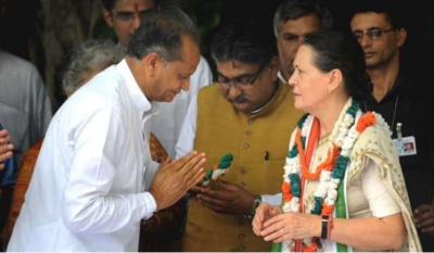Why Congress afraid of Sonia Gandhi's questioning? Gehlot quits Rajasthan work reached Delhi