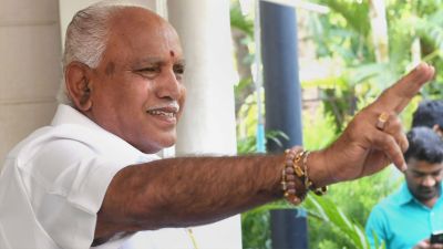 Yeddyurappa changes the spelling of his name before taking oath as CM