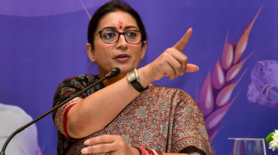 Smriti Irani hits out at Gandhi family- 'Why are Congress-ruled states not reducing the prices of petrol and diesel?'