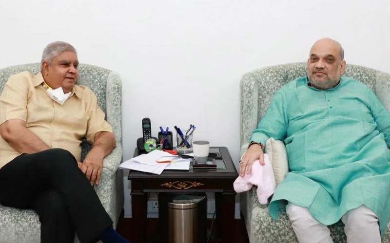Governor Dhankhar to meet Amit Shah today to discuss on Bengal violence